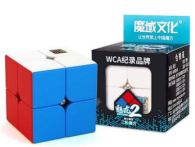 Cubo de Rubik 2x2 Moyu Meilong de velocidad - Puzle de calidad - Img 39593044