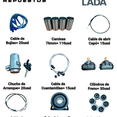 Piezas de Peugeot y Lada nuevas. Contacto +5353885834 - Img 123124623