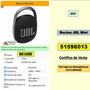 MV-615-Bocina JBL Mini....60 USD...51596013....Transporte costo adicional - Img 55904174