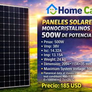Paneles bifaciales solar 500W 185 usd - Img 55813619