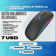 🖱️✨ ¡RATÓN INALÁMBRICO RECARGABLE DUAL MODE!** ✨🖱️💵 **PRECIO: ¡Solo $7! 🔥\ 🛡️ Garantía de 7 días - Img 58115940