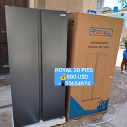 Refrigerador ROYAL 20 pies doble puerta - Img 54572101