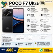 CELULAR XIAOMI POCO F7 ULTRA RAM 12GB - 256GB - Img 57345937