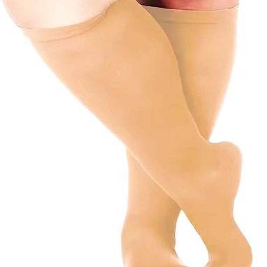 Nuevo Surtido medias de Compresión Ortop: Muy Altas (h/ muslo), Altas (h/ rodilla) c/ y s/ zipper y Tallas Extra. - 7/10