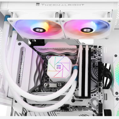 💧❄️ Thermalright Aqua Elite 240 - Enfriador Líquido AIO de CPU con ventiladores ARGB 120mm y bomba PWM 🖥️🌐 77.85 USD - 2/4