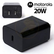 Cargador Rápido Tipo C Motorola TurboPower 20W. Negro 🔶 $12 - Img 57518622