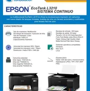 Impresora Epson Ecotank L3210 - Img 50019421