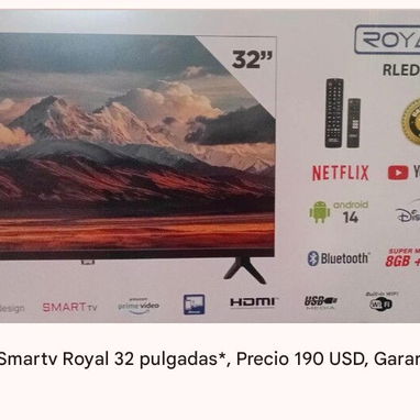 SMART TV, abrir imagen para detalles - Img 127195678
