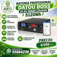 ⭕️⭕️Batería LiFePO₄ DATOU BOSS 51.2V 100Ah — 1,300 USD - Img 57570566