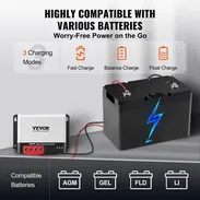 Controlador Solar MPPT 50A 660W (12V) / 1320W (24V) Marca VEVOR - Img 55753625