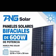 Panel solar bifacial PNG Solar de 600W - Img 58250897