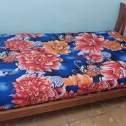 Cama Personal de Madera con Colchón de Muelles - Img 55389797