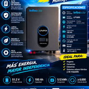 🔥 BATERÍA DE LITIO INFINISOLAR LP1600 🔋☀️ ¿Buscas una solución de almacenamiento para tu sistema soolar? - Img 57610638