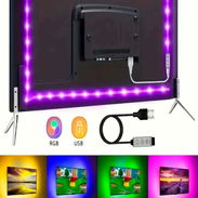 📺​ TIRA LED RGB PARA TEVISORES 📺​ COLORES PARA SUS TV 📺​ 3M 📺​ 60 LEDS 📺​ 5.887.23.60 - Img 50145397