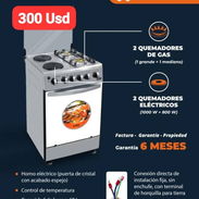 COCINA HÍBRIDA 20" CON HORNO EÓN,Garantía de 6 meses, Entrega gratis para toda La Habana - Img 54697068