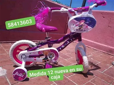 Vendo hermosas bicicletas para niños y niñas medida 12 nuevas en su caja 📦 - Img 65273473