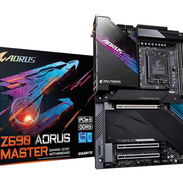 🎮 Intel 🎮 Board Gigabyte Z690 Aorus Master 🎮 19+1+2VRM🔹105A🔹6400mt🔹PCIe5 x16🔹M.2 Gen4🔹5xM.2🔹6xSATA🔹9xUSB 📦0km - Img 53351278