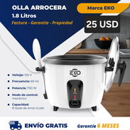 Olla arrocera 1.8 litros Marca EKO - Img 56114627