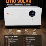 Bateria de litio solar - Img 57762306