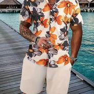 CONJUNTO DE CAMISA Y SHORT XL, XXL, 3XL - Img 55725478