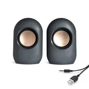 Onn. Altavoz Estéreo con Controles de Volumen y Conexión USB/AUX  Precio 25 usd - Img 50421697