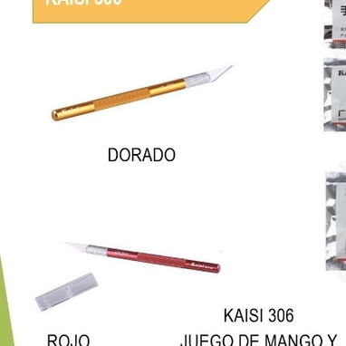 Cuchillos para trabajos de reparación en Talleres de celulares y electrónica. - 2/2
