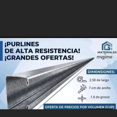 Tejas y purles galvanizadas. - 2/3