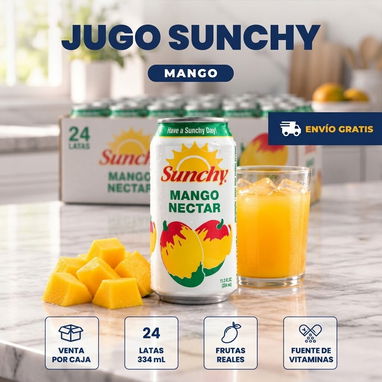 CAJA JUGO SUNCHY | ENVÍO GRATIS | VARIOS SABORES - 4/7