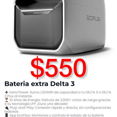 🔥¡REBAJAS DE PRECIOS! ESTACIONES DE ENERGÍA+ECOFLOW+ PANELES SOLARES + INVERSORES + BATERÍAS + PLANTAS ELÉCTRICAS Y MÁS - 14/15