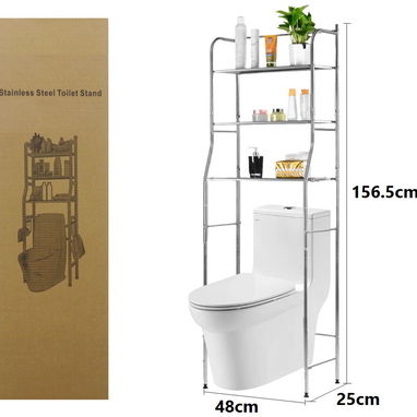 Estante organizador para baño con accesorios (Mo) - Img 124360817