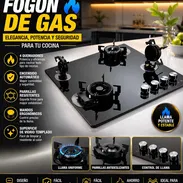 Fogón de gas de empotrar 130 usd 4 quemadores - Img 56150551