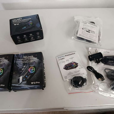 intercomunicador Bluetooth para cascos new y10 y y12 pro -53906374 - 3/3