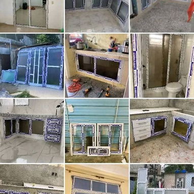 Decore su hogar🏘️ con estilo y los mejores diseños de  ➖Puertas  ➖Ventanas  ➖Estantes.Bajo de mesetas ..todo en alumini - Img 118835396