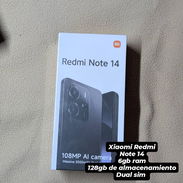 🏷 *Xiaomi*  📱Note 14  6/128gb 4g 📦 $200 una excelente compra para tener su móvil nuevo - Img 57579900
