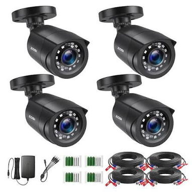 KIT de 4 camaras de seguridad Zosi (sin disco duro) $225 - 2/2