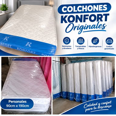 #/ 🛌BOX SPRING CON SU COLCHON  EN TODAS LAS MEDIDAS.  CON ENVÍO GRATIS. - 2/2
