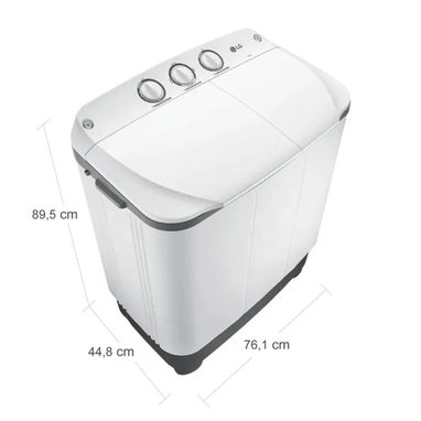 Lavadora semiautomatica LG 8kg - Img 119943712
