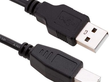 BeMatik - Cable USB 2.0 (Am/BM) 1.8m  para impresoras  53828661 - Img 65364478