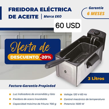 FREIDORAS DE AIRE Y DE ACEITE ✅️ - Img 123607119