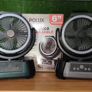 VENTILADOR RECARGABLE POLUX Tipo F6 - Img 57346886