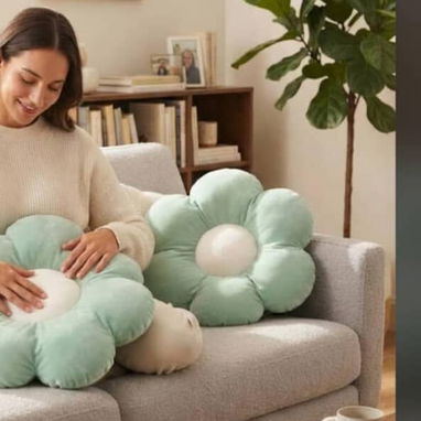 Almohadas decorativas en forma de Flor - 6/9