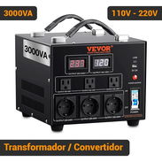 Transformador Convertidor de Voltaje VEVOR 3000VA 110V/220V :-) Em - Img 55774044