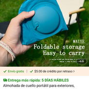 Almohada inflable de cuello para viaje - Img 56881156
