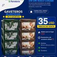 Gaveteros Plásticos de 4 gavetas - Img 53214321