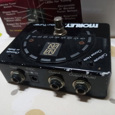 🎸 Afinador Morley Accu-Tuner para Guitarra o Bajo - Img 121276833