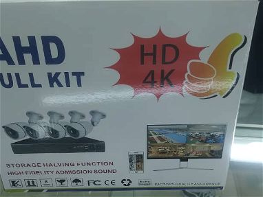 Kit de 4 camaras HD 4K lo mejor para la seguridad de la casa - Img 65317142