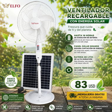 Ventiladores recargables diferentes modelos - 7/10