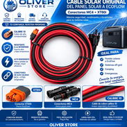 Cable de 10metros con sus conectores para panel solar - Img 57884859