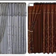 Cortinas decorativas con velo,dos paños - Img 56757665