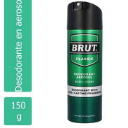 DESODORANTE CORPORAL BRUT CLASSIC 208 ML, 150G - Img 53474544